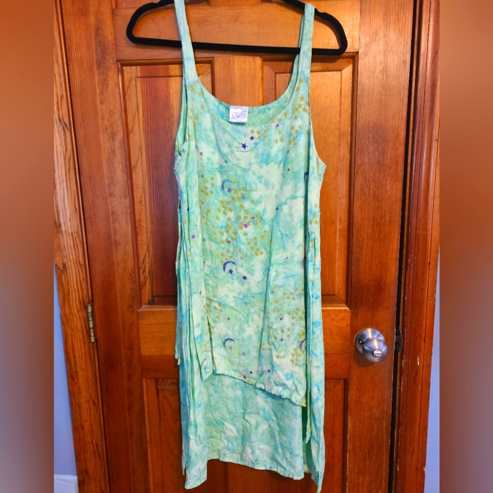 NWT Festival flowy apron dress